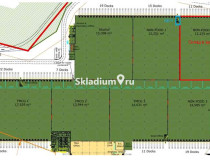 plans. Сухой склад (+18) Склад Московская обл, Домодедово, тер М-4 Дон, ул 48-й километр, стр 1 , 12 275 м2 фото 2